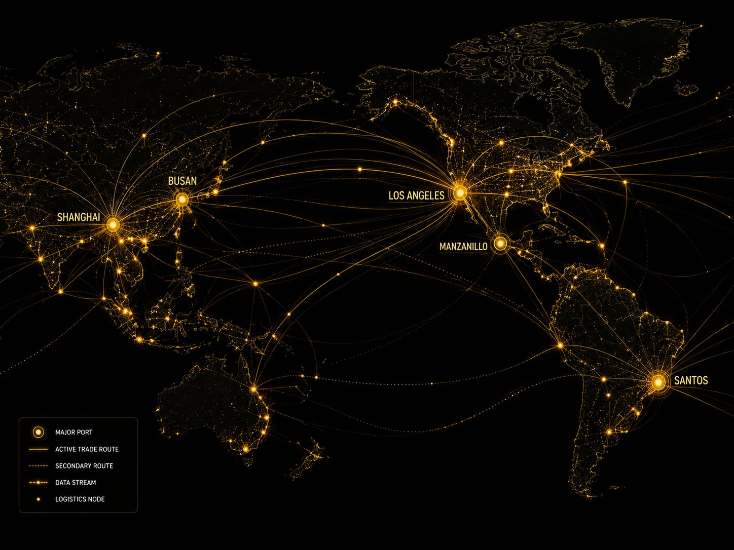 Asia-Americas trade corridor